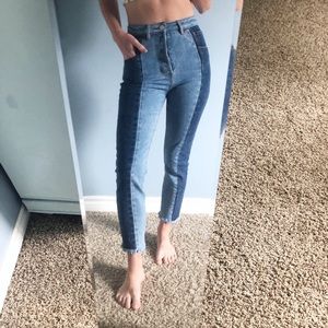 Pacsun split jeans